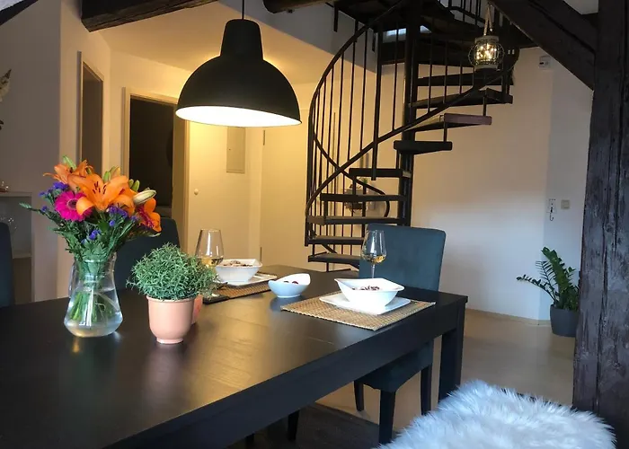 Apartmán Maisonette Am Markt - Schlossblick - Wlan+netflix Wernigerode