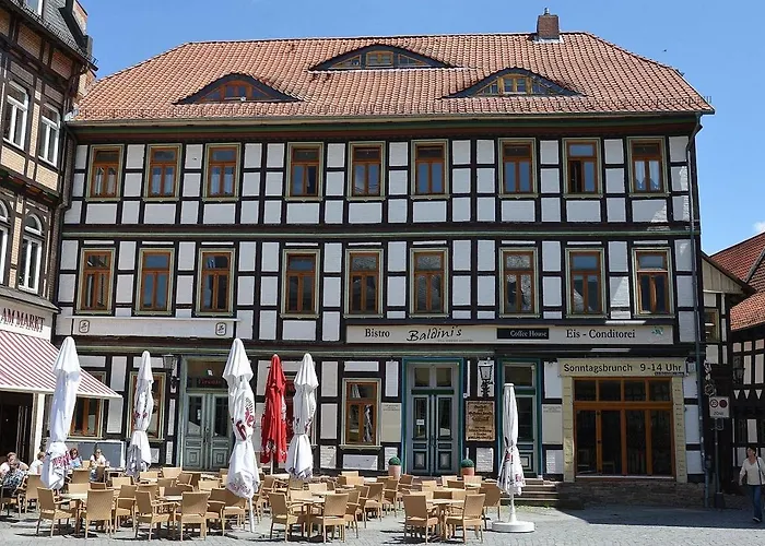 Maisonette Am Markt - Schlossblick - Wlan+netflix * 韦尼格罗德